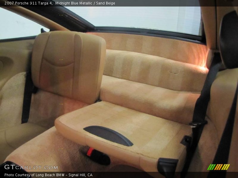 Midnight Blue Metallic / Sand Beige 2007 Porsche 911 Targa 4