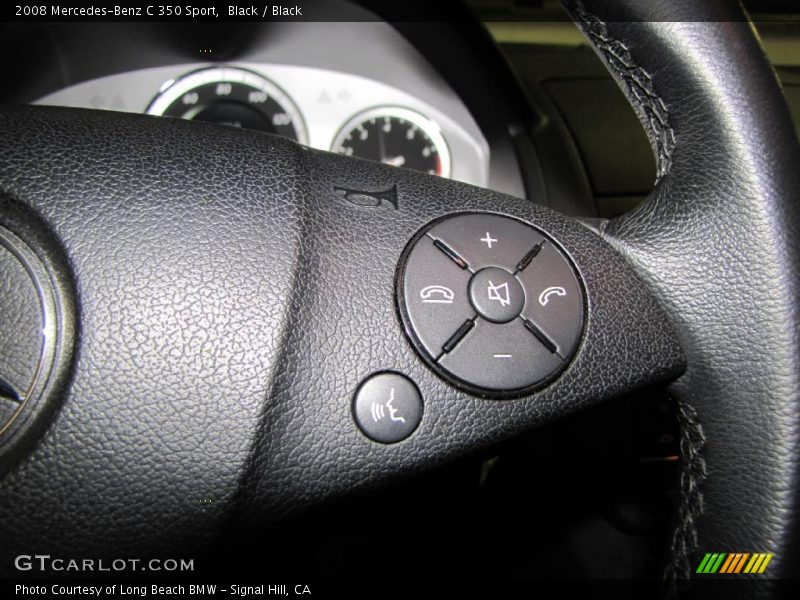 Black / Black 2008 Mercedes-Benz C 350 Sport
