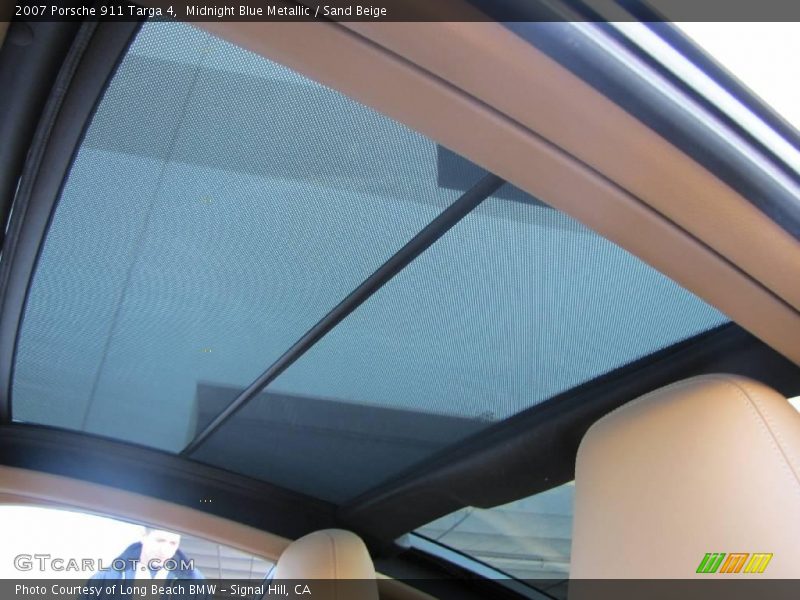 Midnight Blue Metallic / Sand Beige 2007 Porsche 911 Targa 4