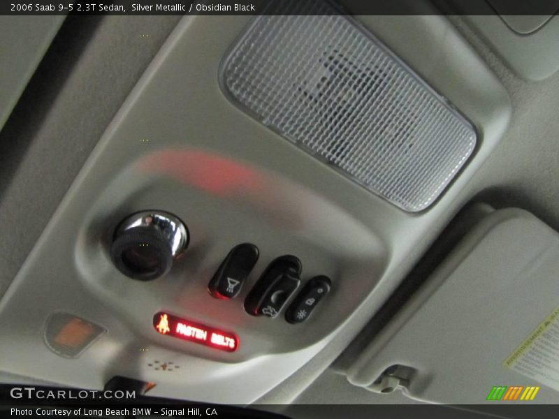 Silver Metallic / Obsidian Black 2006 Saab 9-5 2.3T Sedan