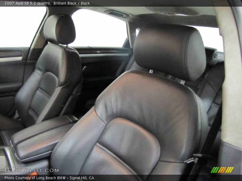 Brilliant Black / Black 2007 Audi S8 5.2 quattro