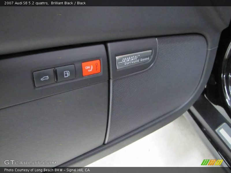 Brilliant Black / Black 2007 Audi S8 5.2 quattro