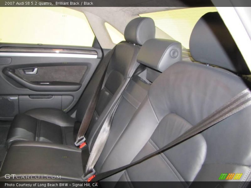 Brilliant Black / Black 2007 Audi S8 5.2 quattro
