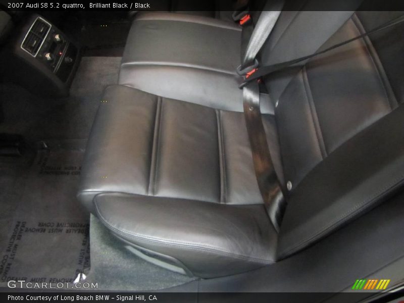 Brilliant Black / Black 2007 Audi S8 5.2 quattro