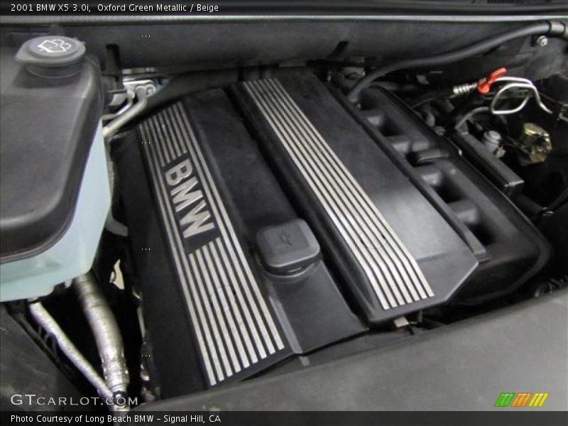 Oxford Green Metallic / Beige 2001 BMW X5 3.0i