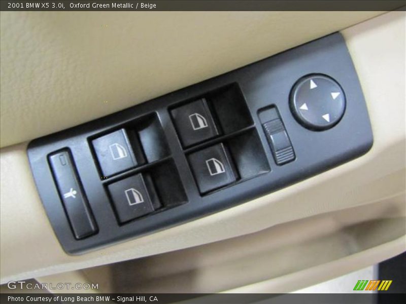 Oxford Green Metallic / Beige 2001 BMW X5 3.0i
