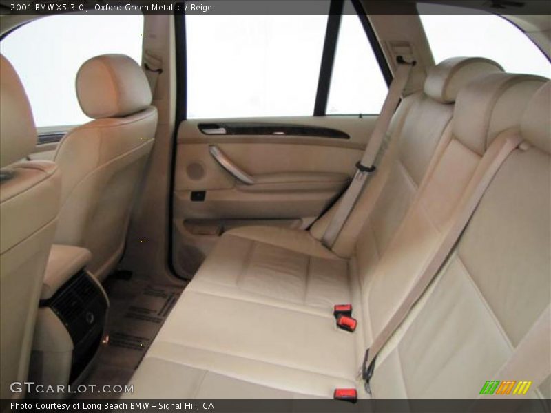 Oxford Green Metallic / Beige 2001 BMW X5 3.0i