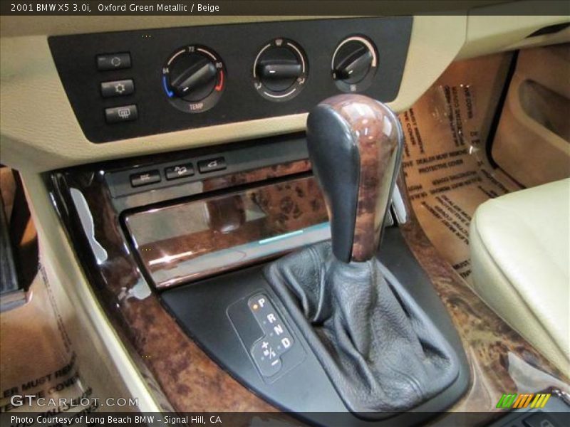 Oxford Green Metallic / Beige 2001 BMW X5 3.0i