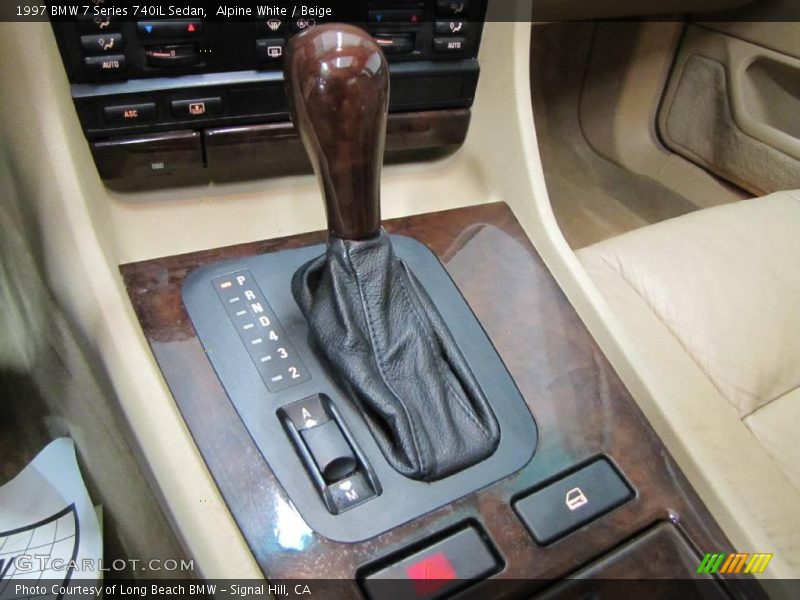 Alpine White / Beige 1997 BMW 7 Series 740iL Sedan
