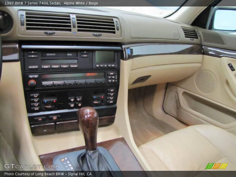 Alpine White / Beige 1997 BMW 7 Series 740iL Sedan