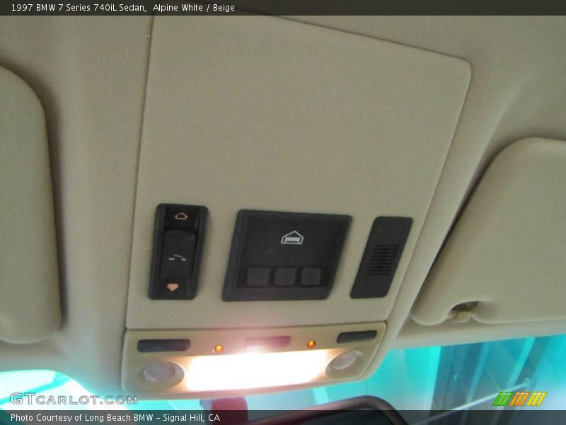 Alpine White / Beige 1997 BMW 7 Series 740iL Sedan