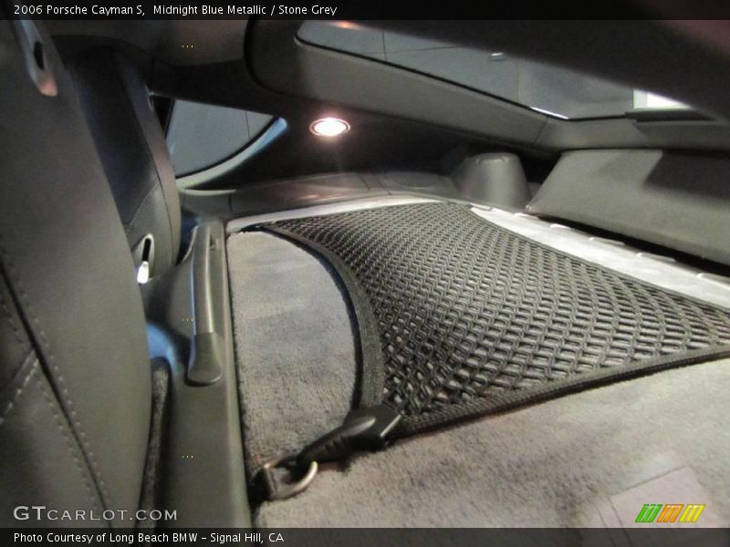 Midnight Blue Metallic / Stone Grey 2006 Porsche Cayman S