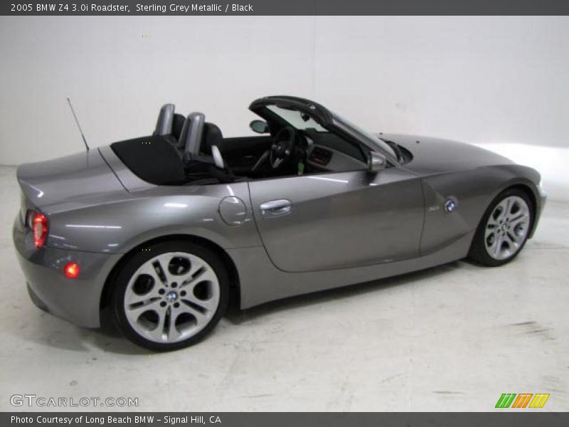 Sterling Grey Metallic / Black 2005 BMW Z4 3.0i Roadster