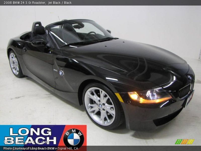 Jet Black / Black 2008 BMW Z4 3.0i Roadster