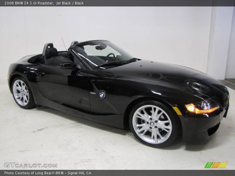 Jet Black / Black 2008 BMW Z4 3.0i Roadster