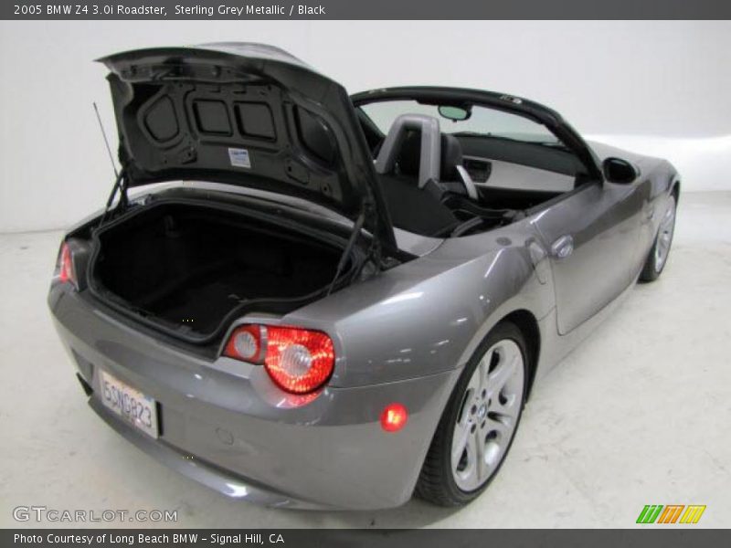 Sterling Grey Metallic / Black 2005 BMW Z4 3.0i Roadster