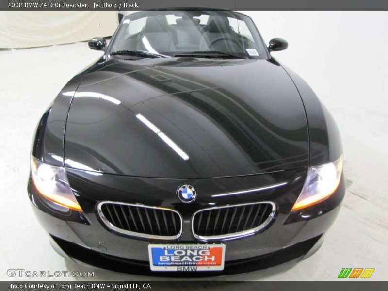 Jet Black / Black 2008 BMW Z4 3.0i Roadster