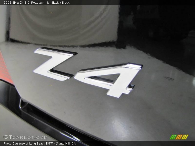 Jet Black / Black 2008 BMW Z4 3.0i Roadster