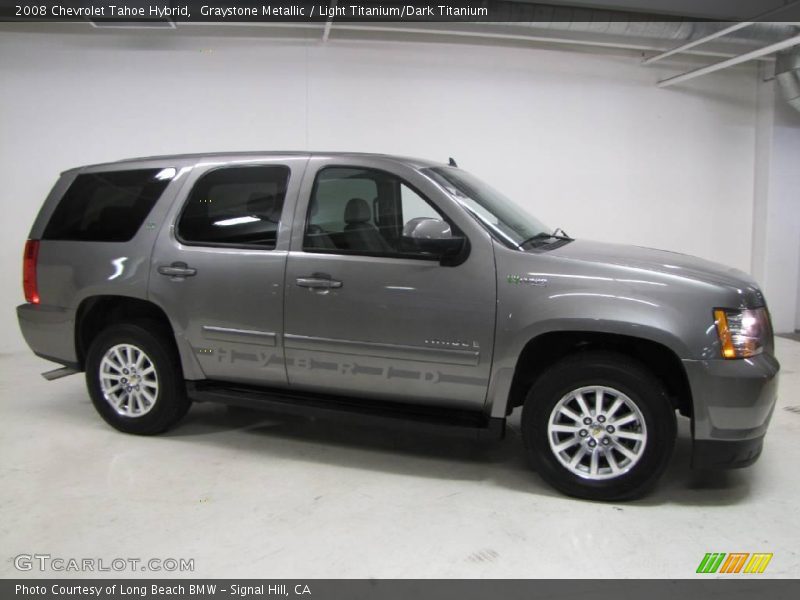 Graystone Metallic / Light Titanium/Dark Titanium 2008 Chevrolet Tahoe Hybrid