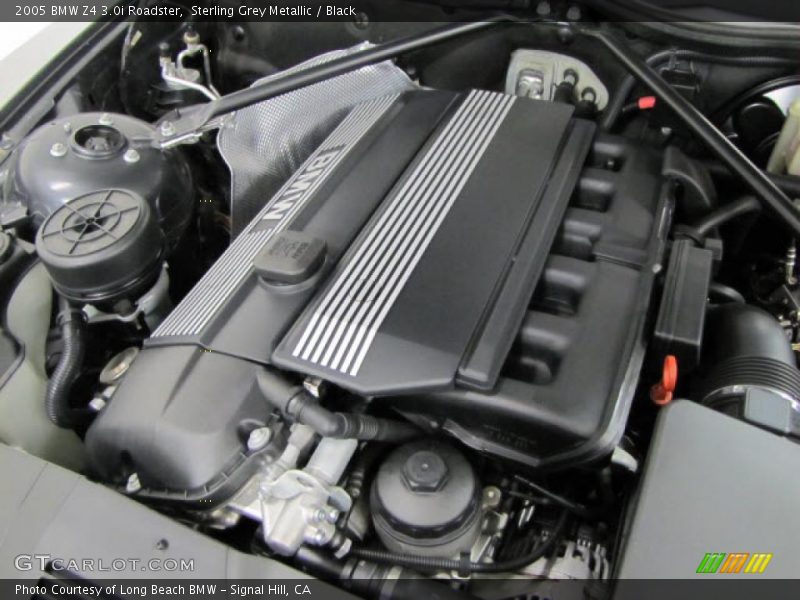 Sterling Grey Metallic / Black 2005 BMW Z4 3.0i Roadster