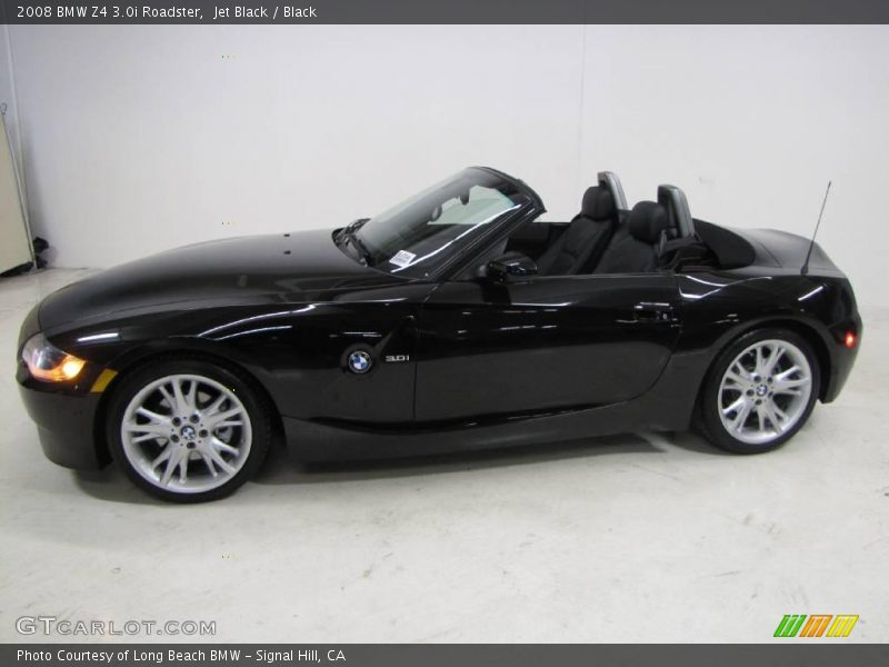 Jet Black / Black 2008 BMW Z4 3.0i Roadster