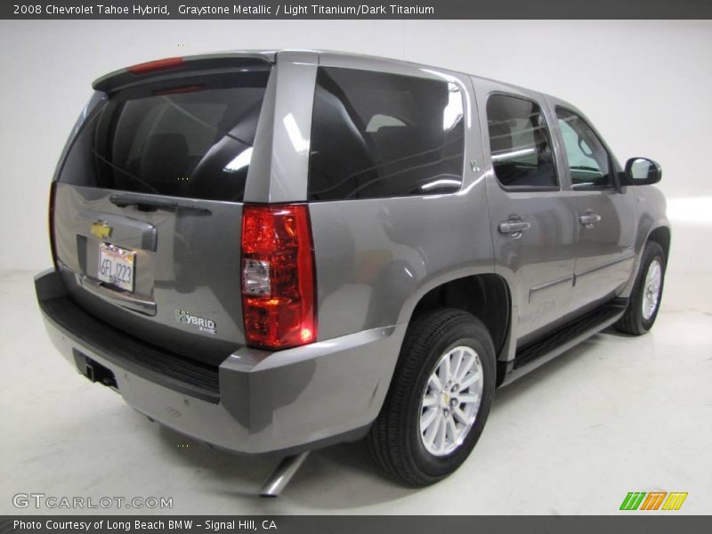 Graystone Metallic / Light Titanium/Dark Titanium 2008 Chevrolet Tahoe Hybrid