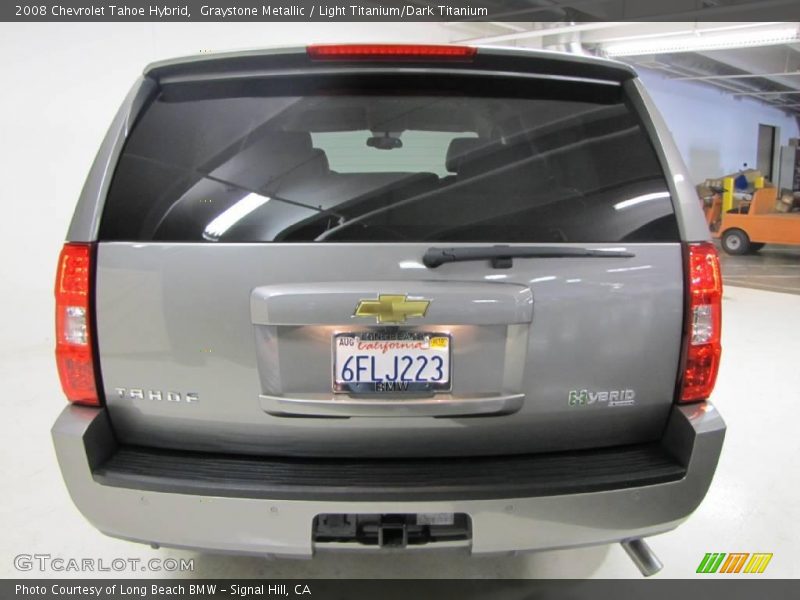 Graystone Metallic / Light Titanium/Dark Titanium 2008 Chevrolet Tahoe Hybrid
