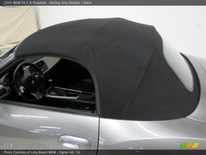 Sterling Grey Metallic / Black 2005 BMW Z4 3.0i Roadster