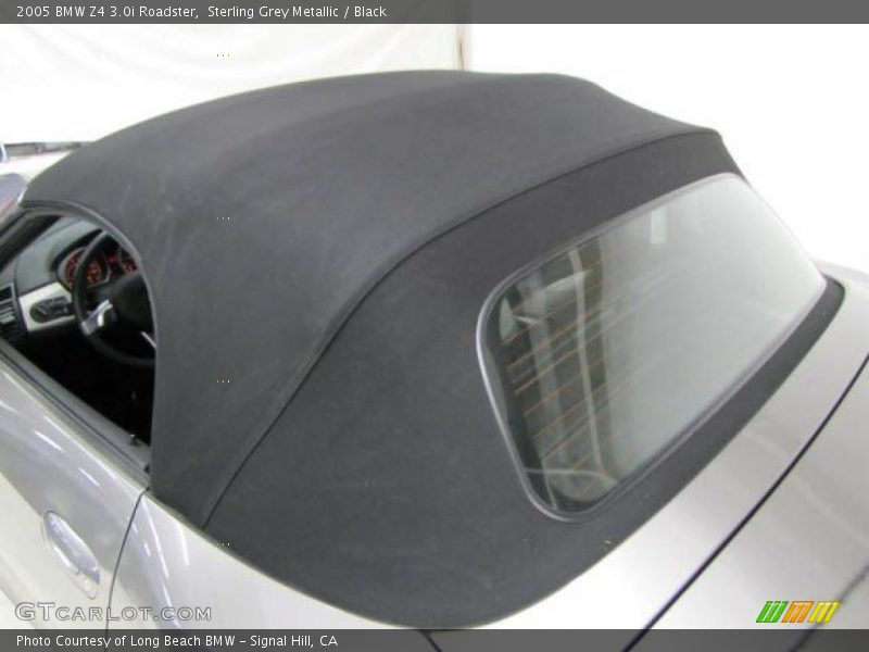 Sterling Grey Metallic / Black 2005 BMW Z4 3.0i Roadster
