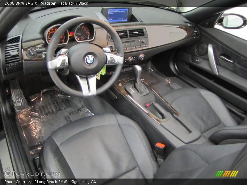 Jet Black / Black 2008 BMW Z4 3.0i Roadster