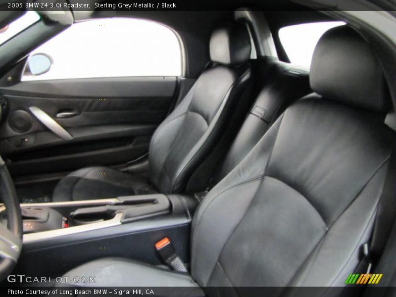Sterling Grey Metallic / Black 2005 BMW Z4 3.0i Roadster