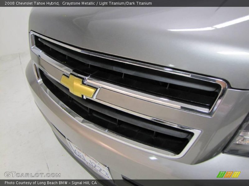 Graystone Metallic / Light Titanium/Dark Titanium 2008 Chevrolet Tahoe Hybrid