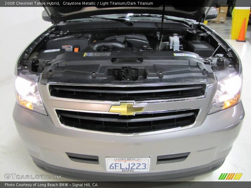 Graystone Metallic / Light Titanium/Dark Titanium 2008 Chevrolet Tahoe Hybrid
