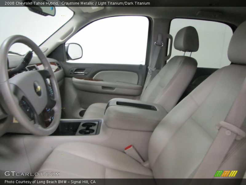 Graystone Metallic / Light Titanium/Dark Titanium 2008 Chevrolet Tahoe Hybrid