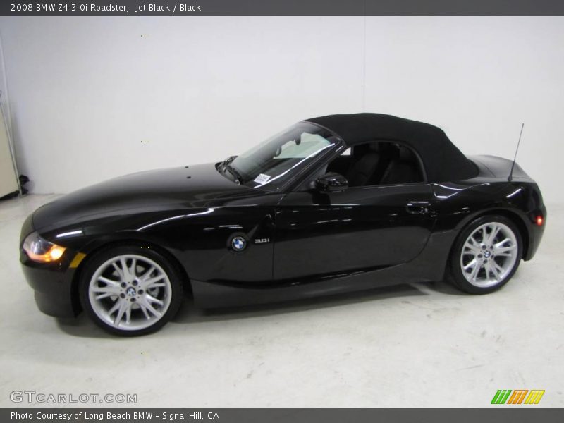 Jet Black / Black 2008 BMW Z4 3.0i Roadster