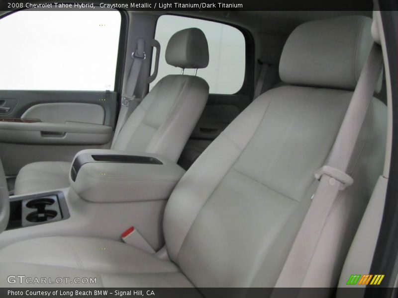 Graystone Metallic / Light Titanium/Dark Titanium 2008 Chevrolet Tahoe Hybrid