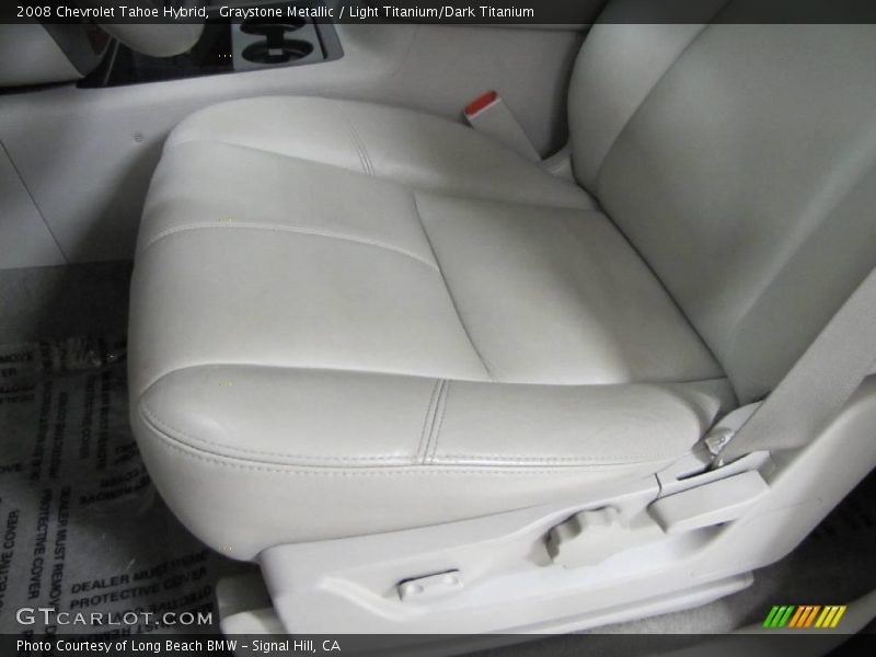 Graystone Metallic / Light Titanium/Dark Titanium 2008 Chevrolet Tahoe Hybrid