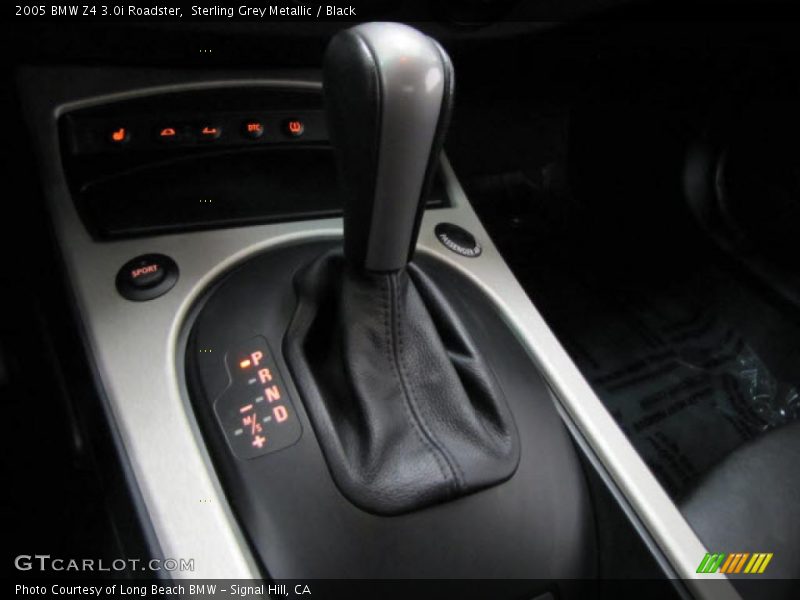 Sterling Grey Metallic / Black 2005 BMW Z4 3.0i Roadster