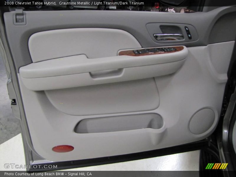 Graystone Metallic / Light Titanium/Dark Titanium 2008 Chevrolet Tahoe Hybrid