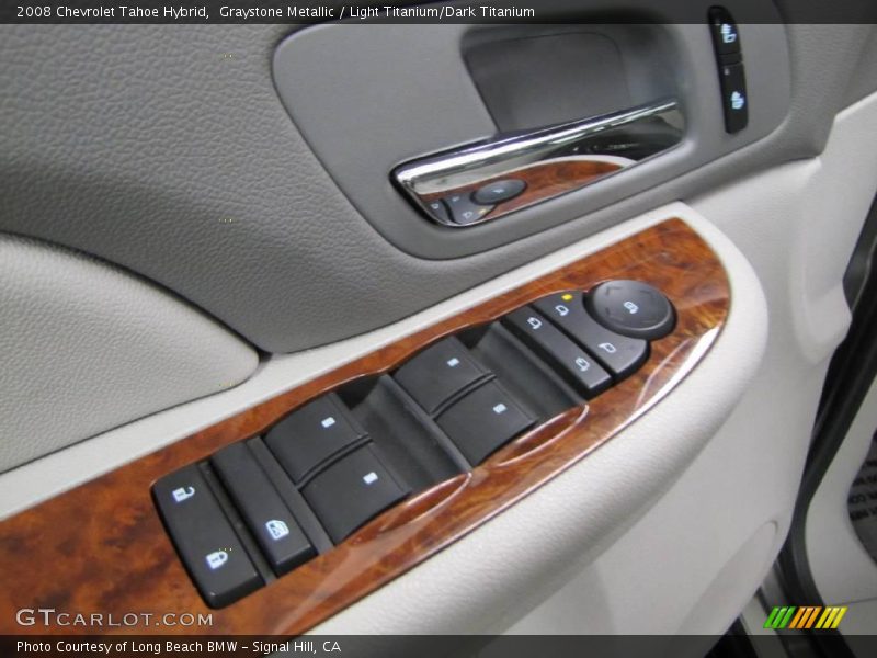 Graystone Metallic / Light Titanium/Dark Titanium 2008 Chevrolet Tahoe Hybrid