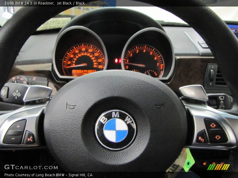 Jet Black / Black 2008 BMW Z4 3.0i Roadster
