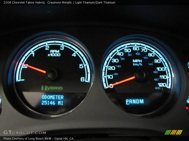 Graystone Metallic / Light Titanium/Dark Titanium 2008 Chevrolet Tahoe Hybrid