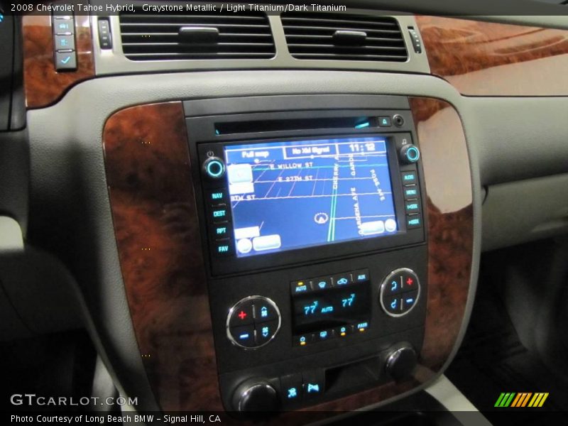 Graystone Metallic / Light Titanium/Dark Titanium 2008 Chevrolet Tahoe Hybrid