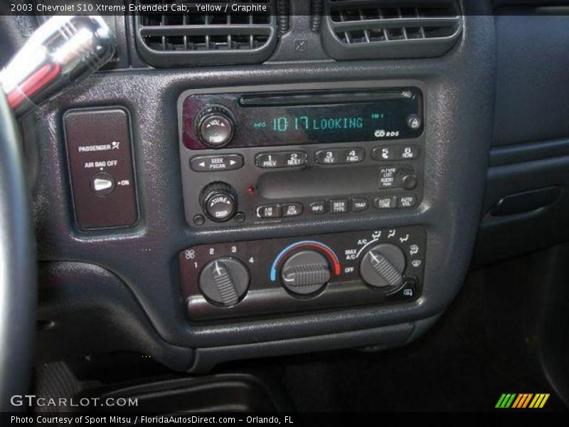 Yellow / Graphite 2003 Chevrolet S10 Xtreme Extended Cab