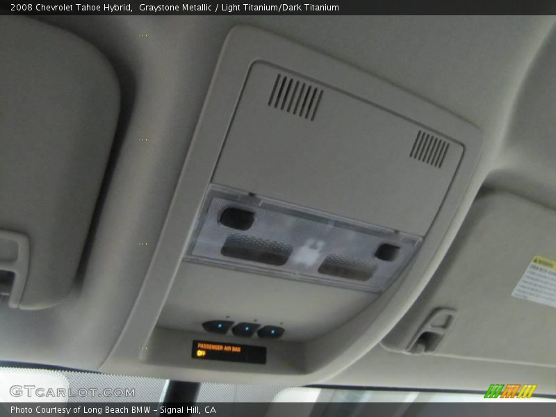 Graystone Metallic / Light Titanium/Dark Titanium 2008 Chevrolet Tahoe Hybrid