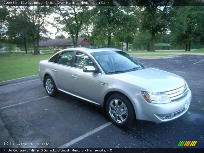 Brilliant Silver Metallic / Medium Light Stone 2009 Ford Taurus Limited