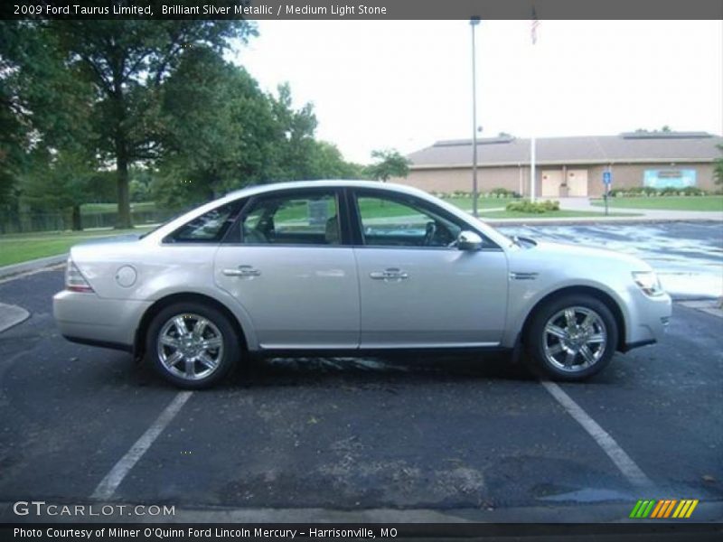 Brilliant Silver Metallic / Medium Light Stone 2009 Ford Taurus Limited