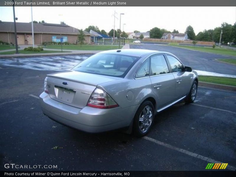 Brilliant Silver Metallic / Medium Light Stone 2009 Ford Taurus Limited