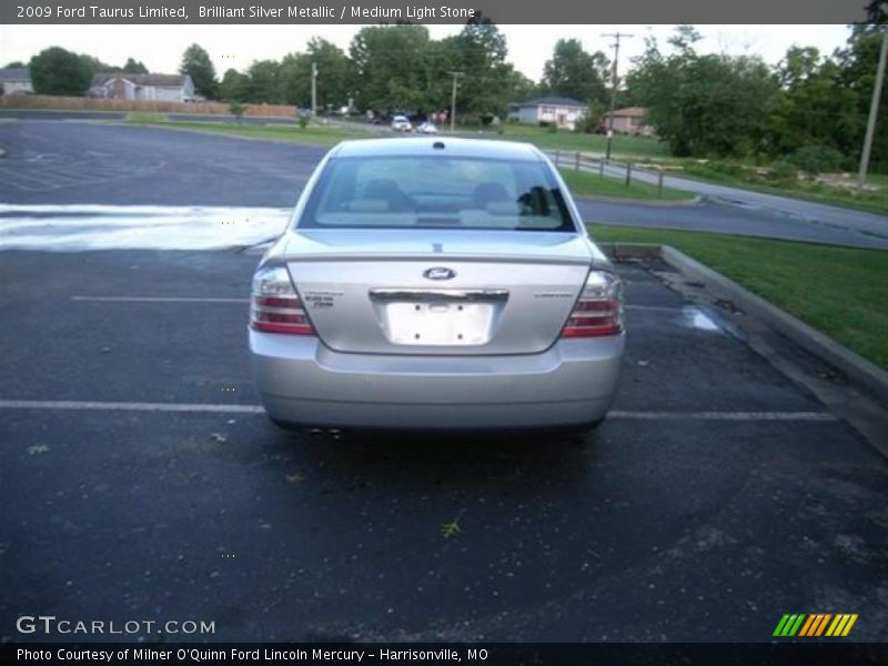 Brilliant Silver Metallic / Medium Light Stone 2009 Ford Taurus Limited