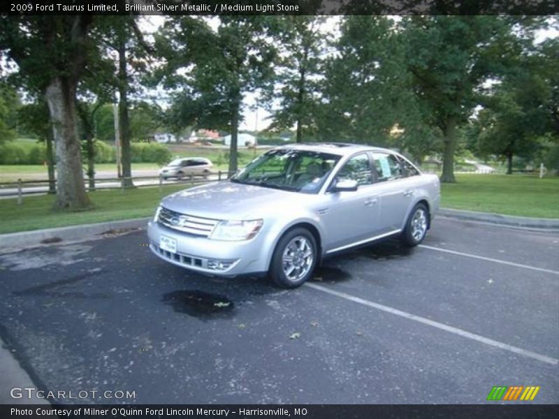 Brilliant Silver Metallic / Medium Light Stone 2009 Ford Taurus Limited